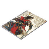 Japanse Samurai Cool Oriental Classic Warrior Art Notitieboek (Linkerzijde)