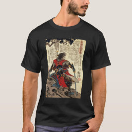 Japanse Samurai Cool Oriental Classic Warrior Art T-shirt