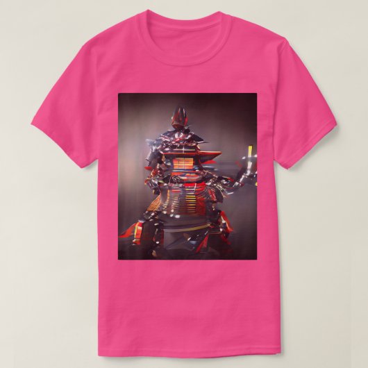 Japanse Samurai CyberPunk Graphic T-Shirt Copy Co (Design voorkant)