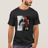 Japanse Samurai Esthetische Koi Vis T-shirt (Voorkant)
