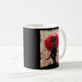Japanse Samurai Fighter Koffiemok (Voorkant rechts)