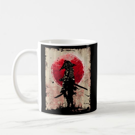 Japanse Samurai Fighter Koffiemok (Links)