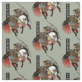 Japanse samurai horseman stof (Swatch)