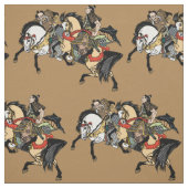 Japanse samurai horseman stof (Swatch)