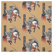 Japanse samurai horseman stof (Swatch)