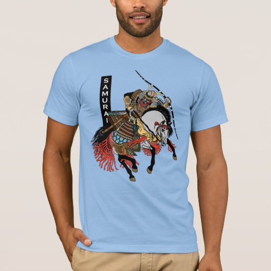 Japanse samurai horseman T-Shirt (Voorkant)