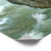 Japanse Samurai in de boom Poster (Hoek)