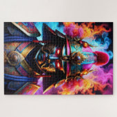 Japanse Samurai Jigsaw puzzel (Horizontaal)