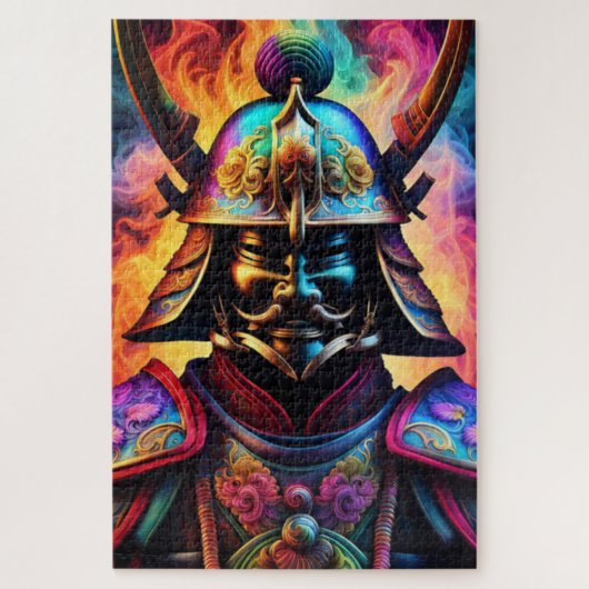 Japanse Samurai Jigsaw puzzel (Verticaal)