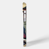 Japanse Samurai Kat Kimono Zwaard Case-Mate iPhone Case (Achterkant / Links)