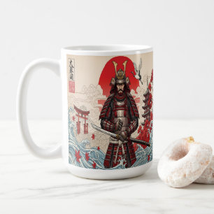 Japanse Samurai Krijger Koffiemok