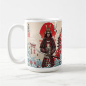 Japanse Samurai Krijger Koffiemok (Links)