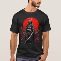 Japanse Samurai Krijger T-Shirt