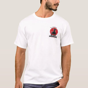 Japanse Samurai Krijger Vintage Grafische T-Shirt