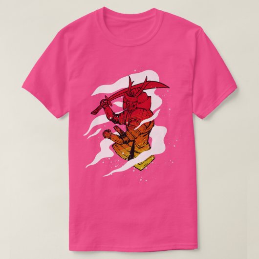 Japanse Samurai Martial Arts T-shirt (Design voorkant)