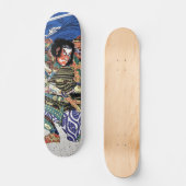Japanse Samurai Nichijo Jiro Tadanori-strijder Persoonlijk Skateboard (Voorkant)