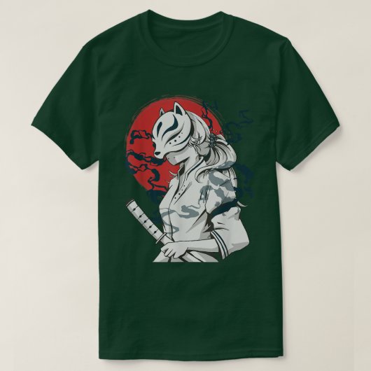  Japanse Samurai - Oude Japanse stijl T-shirt (Design voorkant)