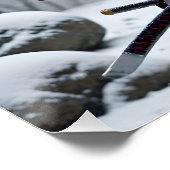 Japanse Samurai poster (Hoek)