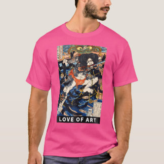 Japanse Samurai Punk Gothic Streetwear Aest T-shirt