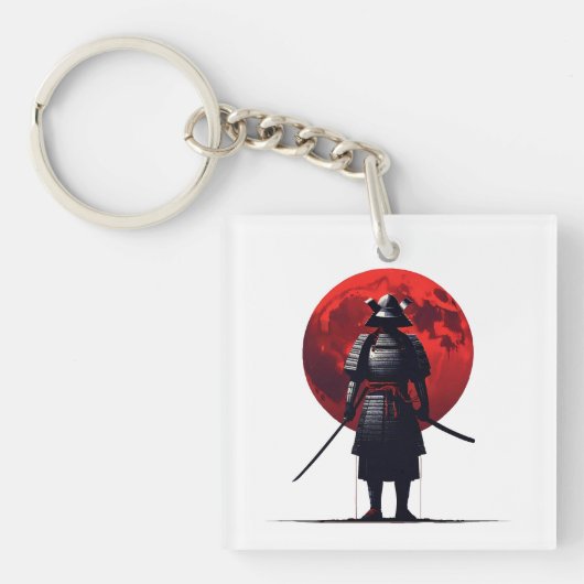 Japanse Samurai Sleutelhanger (voorkant)