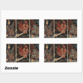 JAPANSE SAMURAI STICKER (Vel)