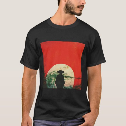 Japanse Samurai T-Shirt (Voorkant)