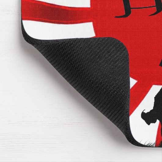 Japanse Samurai Warrior Flag Art Muismat (Hoek)