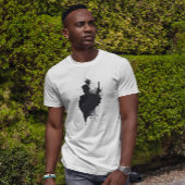 Japanse Samurai Warrior Ink Art T-shirt