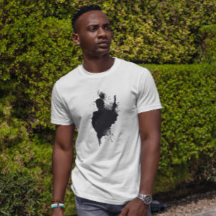 Japanse Samurai Warrior Ink Art T-shirt