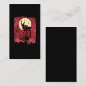 Japanse Samurai Warrior  Japanse strijder Visitekaartje (Voorkant / Achterkant)