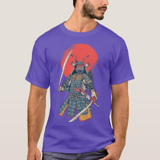 Japanse Samurai Warrior Japanse Sun T-shirt
