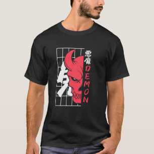 Japanse Samurai Warrior Oni Japan Mythology Demon T-shirt