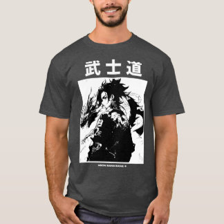 Japanse Samurai Warrior Streetwear 3 TShirt