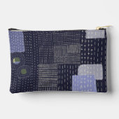 Japanse sashiko-steken die op patroon lijken etui (Achterkant)