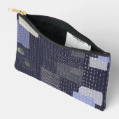 Japanse sashiko-steken die op patroon lijken etui (Open)