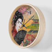 Japanse scène met een vrouw (Hoek)
