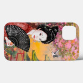 Japanse scène met een vrouw Case-Mate iPhone case (Achterkant (horizontaal))