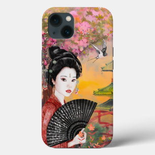 Japanse scène met een vrouw Case-Mate iPhone case