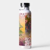 Japanse scène met een vrouw waterfles (Rechts)