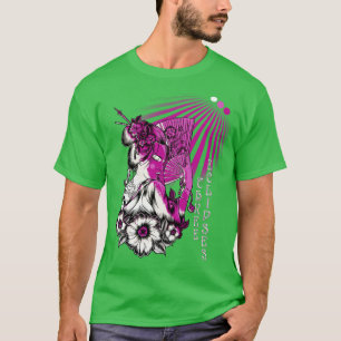 Japanse schaduwrijke Geisha Rising Sun Futurism St T-shirt