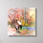 JAPANSE SCHERMEN "Rising Sun" Canvas Print (Voorkant)