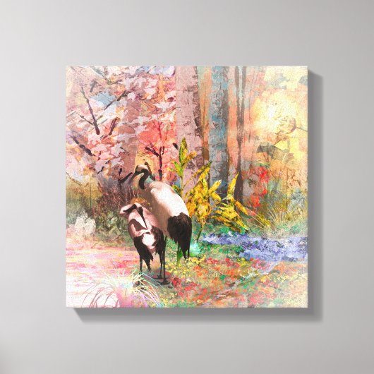 JAPANSE SCHERMEN "Rising Sun" Canvas Print (Voorkant)