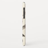 Japanse schets van een raven Case-Mate iPhone case (Achterkant/links)