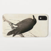Japanse schets van een raven Case-Mate iPhone case (Achterkant (horizontaal))