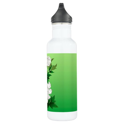  Japanse schets van grote witte pony Waterfles (Rechts)