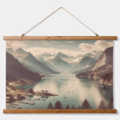 japanse schilderachtig wandtapijten hangend wandkleed (Voorkant)