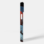 Japanse schilderkunst, zee 's nachts Case-Mate iPhone case (Achterkant / Rechts)