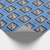 Japanse schoonheid bij het bathouse cadeaupapier (Hoek)