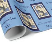 Japanse schoonheid bij het bathouse cadeaupapier (Rol Hoek)