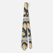 Japanse schoonheid bij het bathouse stropdas (Voorkant)